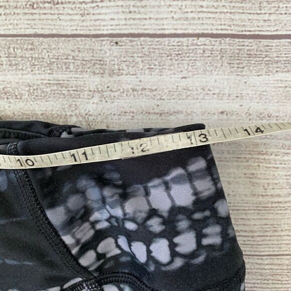 Avia women S pull on print leggings w/elastic waist black and white - Picture 10 of 10